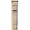 Ekena Millwork Mediterranean Smooth Corbel w/Backplate, Douglas Fir, 5 1/2"W x 10"D x 26"H COR06X10X26MED01SDF - alternate 3